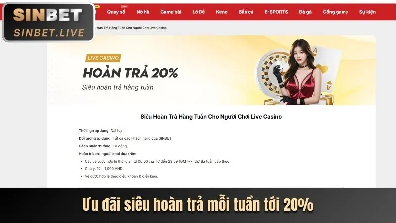 Trải nghiệm cá cược công bằng